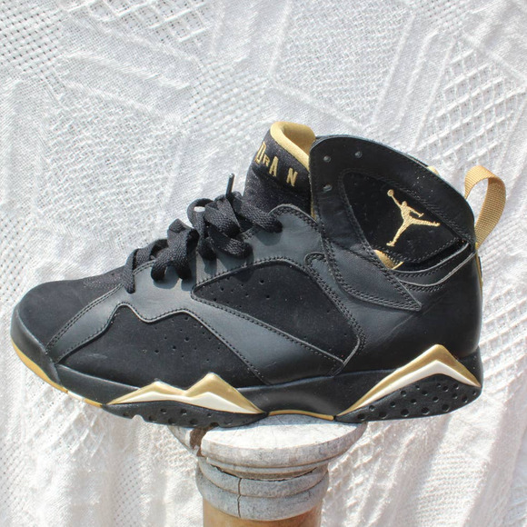 Jordan Other - Size 10.5 - Jordan 7 Retro Golden Moments Pack 2012 Black Gold Rare
